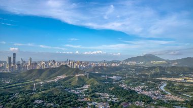 Sheung Shui gibi bölgeler de dahil, Yeni Bölgelerde bir bölge.,