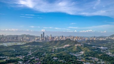 Sheung Shui gibi bölgeler de dahil, Yeni Bölgelerde bir bölge.,