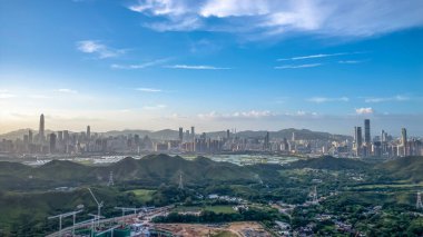 Sheung Shui gibi bölgeler de dahil, Yeni Bölgelerde bir bölge.,