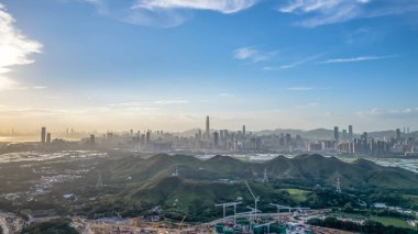 Sheung Shui gibi bölgeler de dahil, Yeni Bölgelerde bir bölge.,