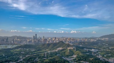 Sheung Shui gibi bölgeler de dahil, Yeni Bölgelerde bir bölge.,