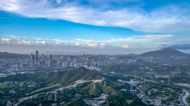 Sheung Shui gibi bölgeler de dahil, Yeni Bölgelerde bir bölge.,