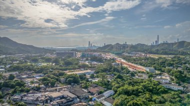 Hong Kong 'un Kuzey Metropolis planı çerçevesinde önerilen istasyon,