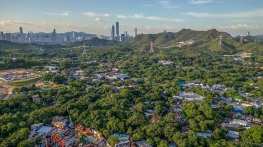 18 Eylül 2024 Kuzey Yeni Bölgelerde bir köy,