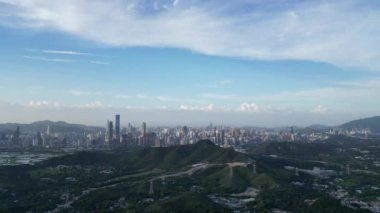 Hong Kong - 18 Eylül 2023: Hong Kong Kuzey Bölgesi 'nde Yaşam Yaşamı