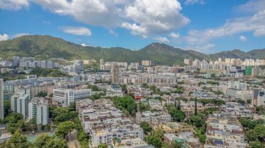 bir şehir silueti Kowloon Tong, Hong Kong, 17 Eylül 2024