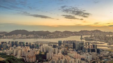 Bir Kowloon Şehir Manzarası Panorama, Hong Kong