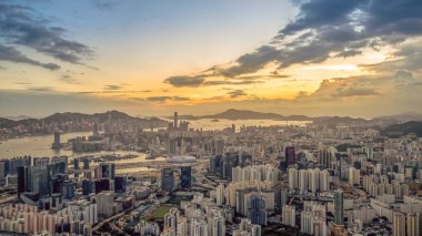 Bir Kowloon Şehir Manzarası Panorama, Hong Kong