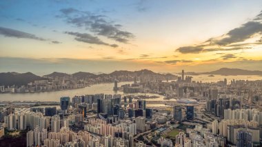 Bir Kowloon Şehir Manzarası Panorama, Hong Kong