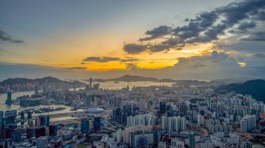 Bir Kowloon Şehir Manzarası Panorama, Hong Kong