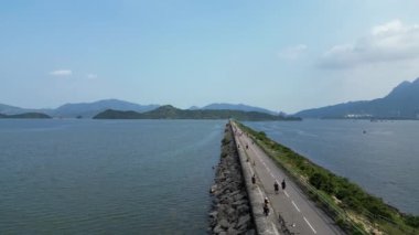 Hong Kong - 29 Eylül 2024: Tai Mei Tuk An Açık Hava Cenneti