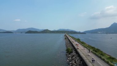 Hong Kong - 29 Eylül 2024: Tai Mei Tuk An Açık Hava Cenneti