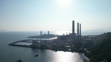 Lamma Rüzgâr Santrali, Hong Kong 'da Yenilenebilir Enerji Kullanımı. 12 Ekim 2024