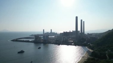 Lamma Rüzgâr Santrali, Hong Kong 'da Yenilenebilir Enerji Kullanımı. 12 Ekim 2024