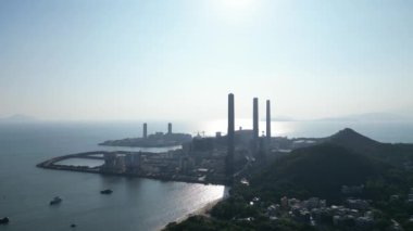 Lamma Rüzgâr Santrali, Hong Kong 'da Yenilenebilir Enerji Kullanımı. 12 Ekim 2024
