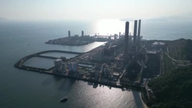 Lamma Rüzgâr Santrali, Hong Kong 'da Yenilenebilir Enerji Kullanımı. 12 Ekim 2024