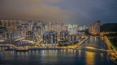 Tseung Kwan O Night, Hong Kong 'da canlı bir akşam 20 Ekim 2024