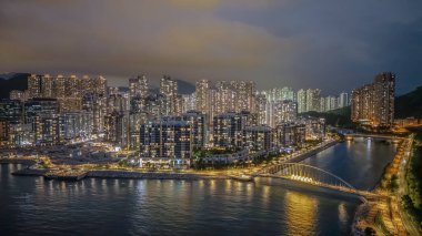 Tseung Kwan O Night, Hong Kong 'da canlı bir akşam 20 Ekim 2024