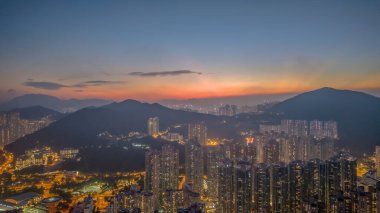 Tseung Kwan O Night, Hong Kong 'da canlı bir akşam.