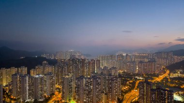 Tseung Kwan O Night, Hong Kong 'da canlı bir akşam.