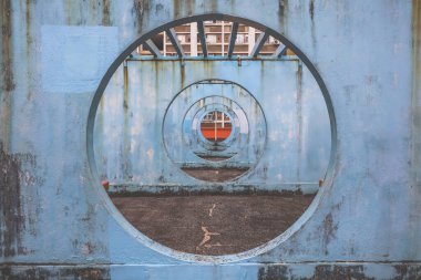 Lok Wah South Estate Tamirhanesi 'nin Dairesel Yapısı 27 Ekim 2024