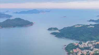 Hong Kong 'da Doğal Güzellik ile Ngam Tau Sha Sahil Bölgesi