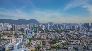 Hong Kong 'daki Kowloon Tong Prestijli Konut ve Eğitim Merkezi.