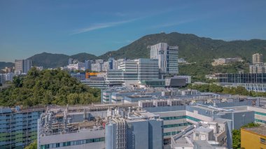 Hong Kong Şehir Üniversitesi 'nde bir kampüs.