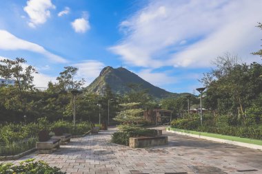 Kwun Tong Bölgesi, 5 Ekim 2024 Kowloon Tepesi manzaralı.