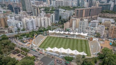 Hong Kong 'daki Mong Kok Stadyumu Spor Salonu.