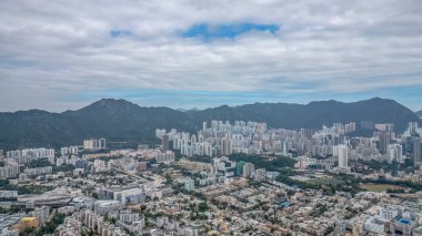 Hong Kong 'daki Kowloon Tong Prestijli Konut ve Eğitim Merkezi.