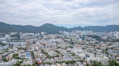 Hong Kong 'daki Kowloon Tong Prestijli Konut ve Eğitim Merkezi.