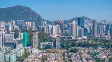 Hong Kong 'daki Kowloon Tong Prestijli Konut ve Eğitim Merkezi.