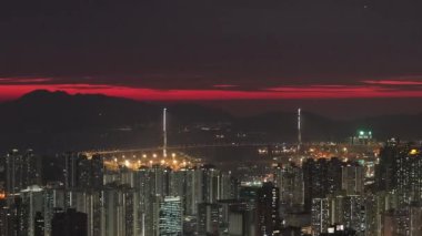 Yau Tsim Mong Bölgesi Gece Hayatı ve Şehir Işıkları, 8 Kasım 2024