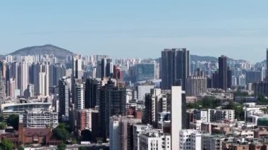 Hong Kong konut binaları Kowloon City, 8 Kasım 2024