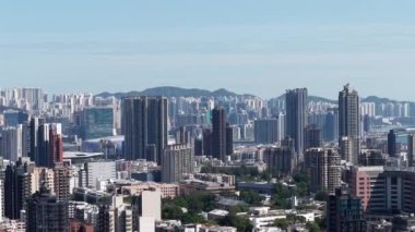 Hong Kong konut binaları Kowloon City, 8 Kasım 2024