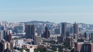 Hong Kong konut binaları Kowloon City, 8 Kasım 2024
