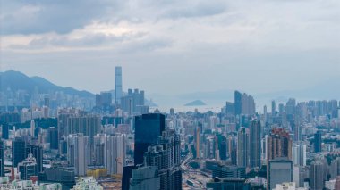 Kowloon manzarası, Doğu manzarası.