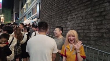 Lan Kwai Fong Cadılar Bayramı Partisi, Hong Kong, 31 Ekim 2024