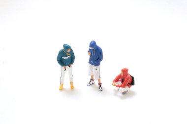 A scene showcasing men wearing a hoodies clipart