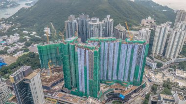 16 Kasım 2024 'te Hong Kong' da bulunan Modern La Marina Konut Tesisi.