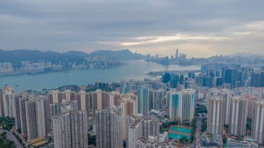 Sahne Arkaplanı Kwun Tong olan Konut Binaları