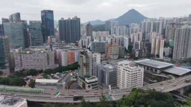 24 Kasım 2024 'te Hong Kong' da Kwun Tong Bypass 'ın Dinamik Görüntüleri