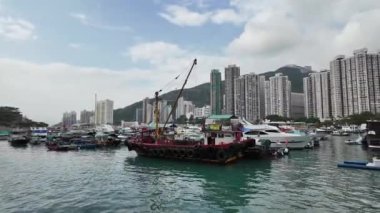 Aberdeen Batı Tayfunu Sığınak Sahne Denizcilik Merkezi 16 Kasım 2024