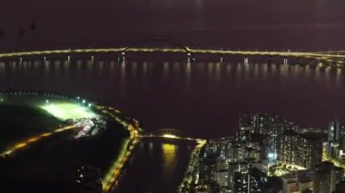 Hong Kong 'daki Cross Bay Köprüsü' nün Manzarası, Aralık 02, 2024