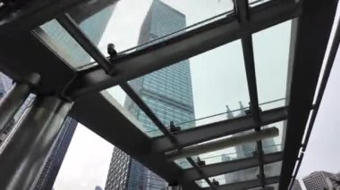 Manzara ve Vibrant Garden Road Hong Kong, 16 Aralık 2024  