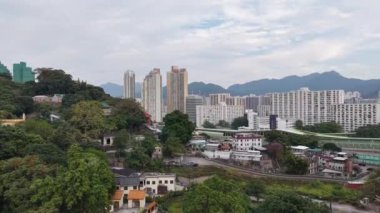 Sheung Wo Che Köyü Shatin Hong Kong, 22 Aralık 2024 