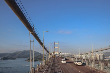 3 Aralık 2024 Şehir Manzaralı Askıya Alma Köprüsü