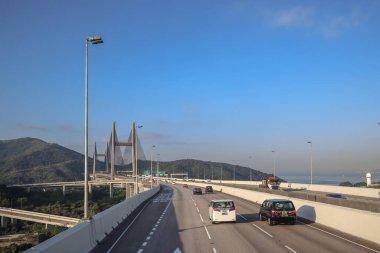 3 Aralık 2024 Şehir Manzaralı Askıya Alma Köprüsü