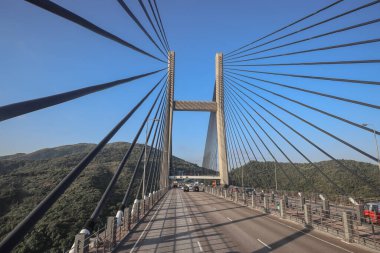 3 Aralık 2024 Şehir Manzaralı Askıya Alma Köprüsü